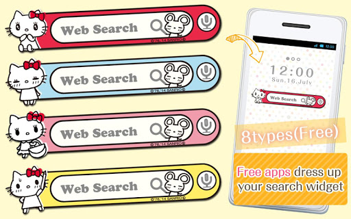 Kawaii Widget Hello Kitty