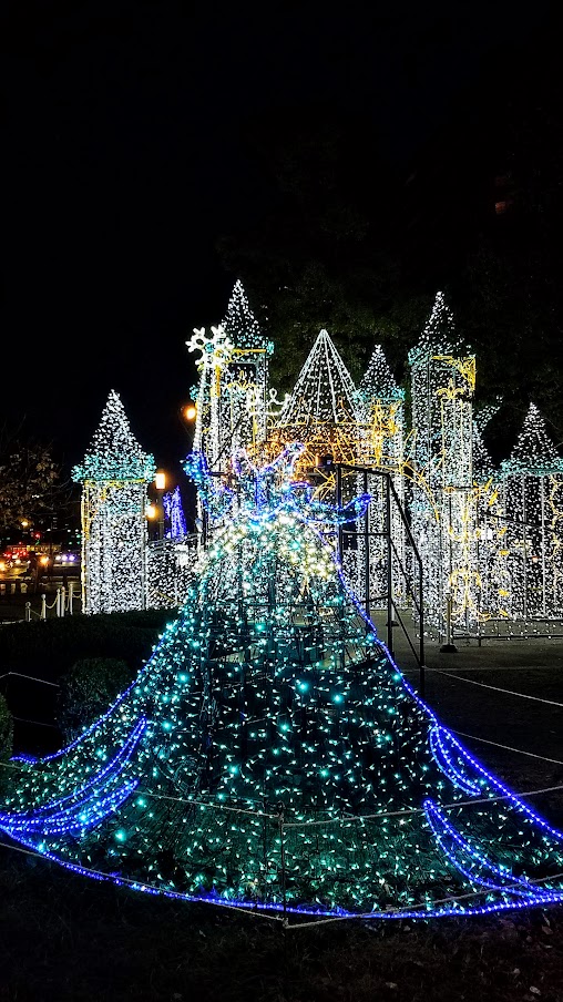 Frozen Castle area of Hiroshima Dreamination, 2018