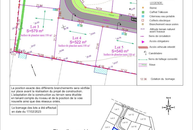  Vente Terrain à bâtir - à Beauvoir-sur-Niort (79360) 