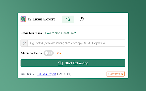 IG Likes Export