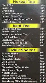 Cafe Unicorn menu 1