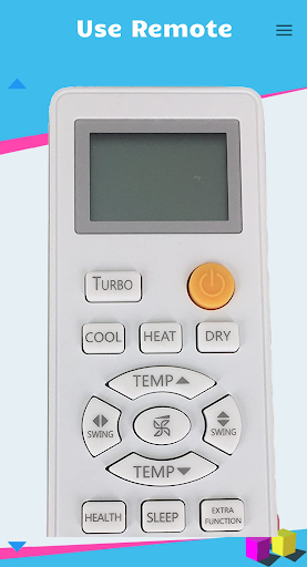 Screenshot Remote Control for Haier AC