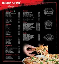 India Chai Lounge menu 1