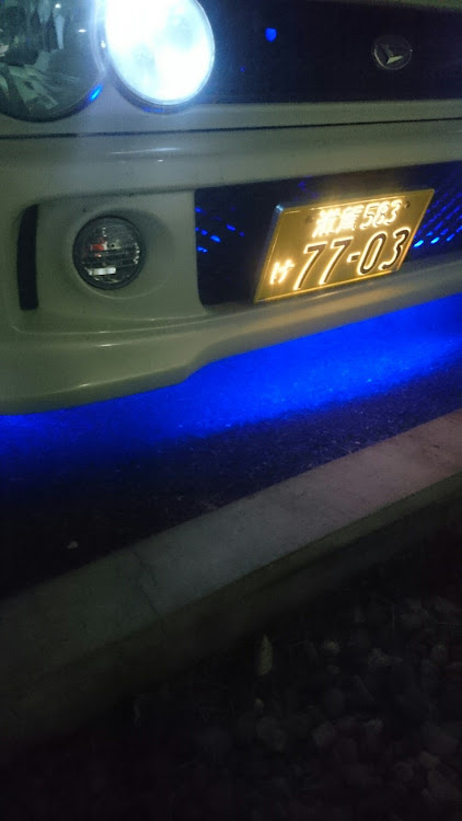 ムーヴのLED取付・DIY・青LEDに関するカスタム事例の投稿画像3枚目