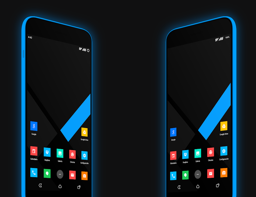 CyanOS theme for CM13 - CM12 Screen 3