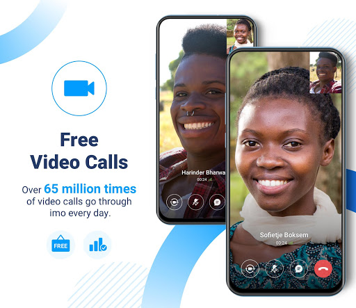 Screenshot imo Lite -video calls and chat