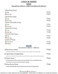 Fortune Deli  By Fortune Park Sishmo menu 2