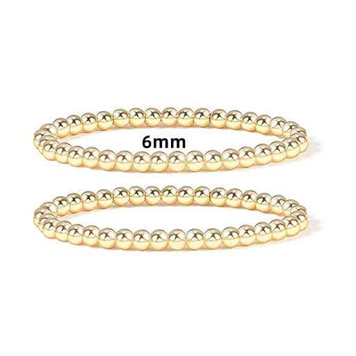 Title 11, Beach Style Geometric CCB Elastic Bracelet Simp...
