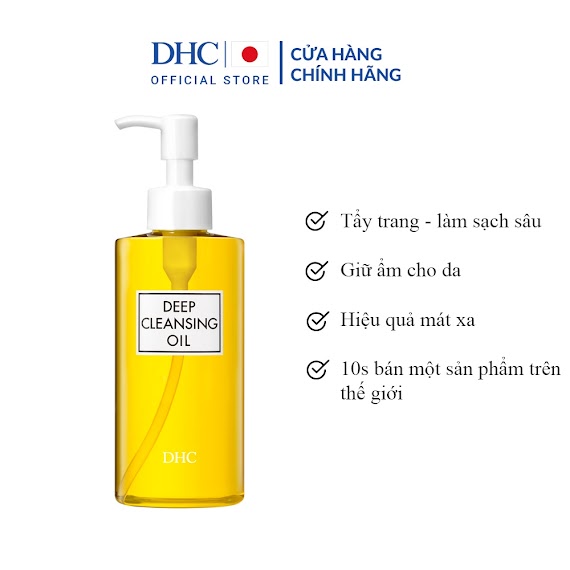 Dầu Tẩy Trang Olive Dhc Deep Cleansing Oil (L) 200Ml