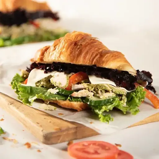 Grilled Chicken Chimichurri Croissant Sandwich