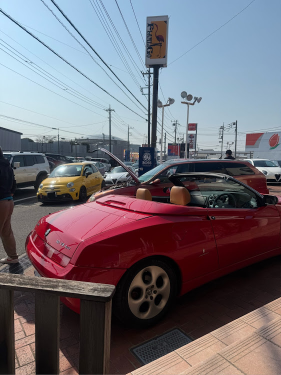 595のいつもありがとうございます・フラミンゴクォーレ・走行会準備・社長おひさですに関するカスタム事例の投稿画像3枚目
