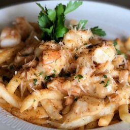 J-Style Cheesy Shrimp Fries (明太子焗芝士海蝦薯條)