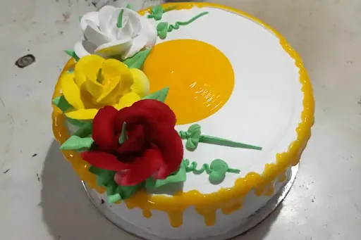 Flower Pineapple Cake