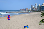 Durban's beaches, popular with locals and visitors alike, remain closed. File Photo.