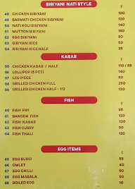 Gowdru Hotel menu 6