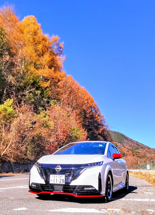 ノート オーラのスタッドレスタイヤ交換・紅葉と愛車・諏訪湖ドライブ・峠の釜めしおぎのや・ワンチューンに関するカスタム事例の投稿画像12枚目