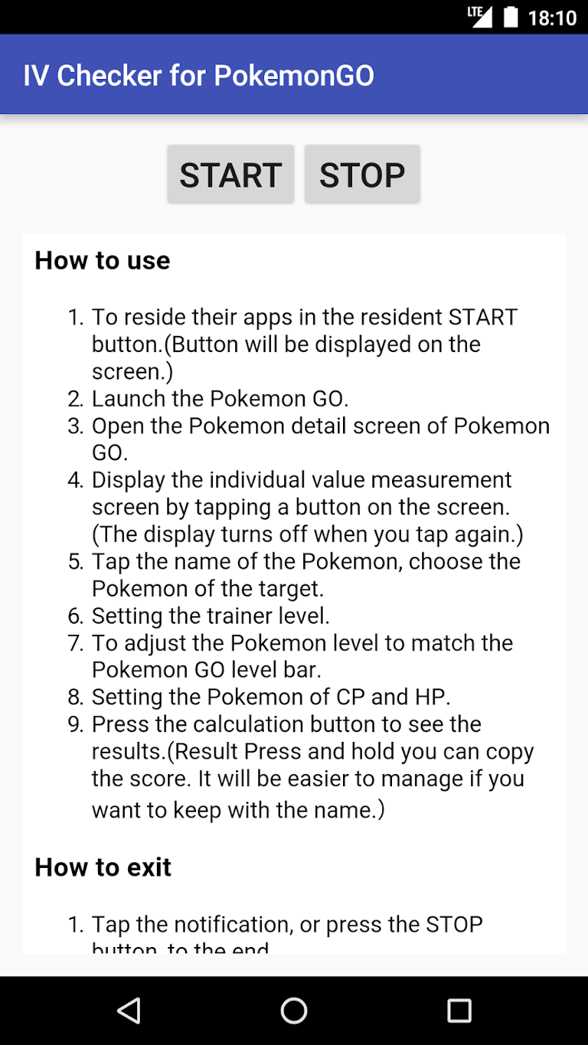 IV Checker for Pokemon GO Screen 1