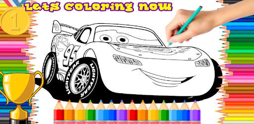 mcqueen coloring pages cars game free apps on windows pc