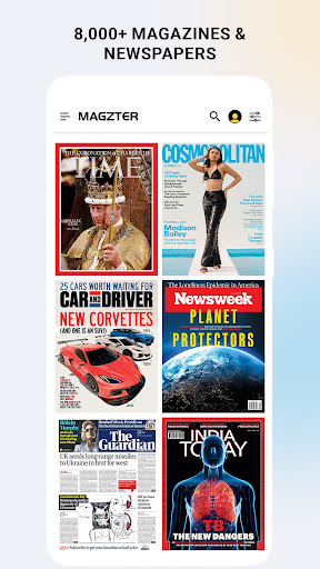 Screenshot Magzter: Magazines, Newspapers