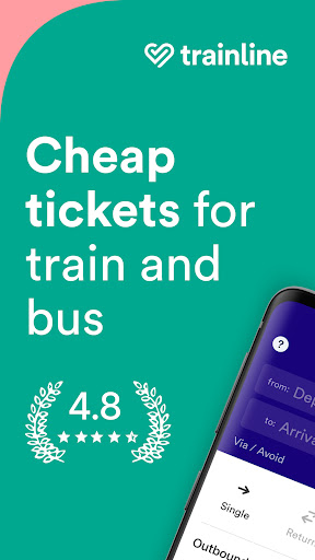 Trainline: Train travel Europe screenshot #0