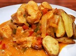 hungarian paprikas (paprika chicken) was pinched from <a href="http://comfortablefood.com/hungarian-paprika-chicken/" target="_blank">comfortablefood.com.</a>