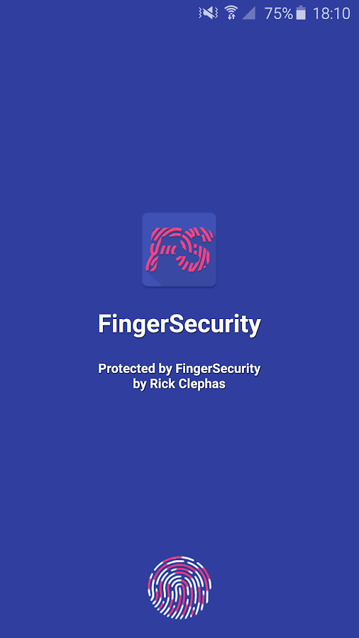   ‪FingerSecurity‬‏- لقطة شاشة 