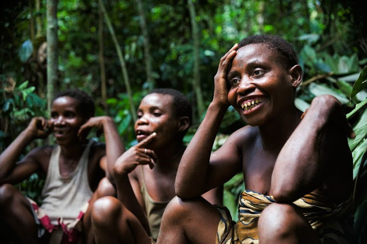 Some modern day hunter-gatherer societies, like these Baka pygmy women of central Africa’s rain forests belong to, enhance female autonomy.