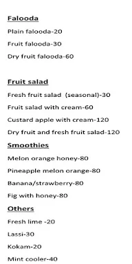 Ali's Juice Centre menu 4