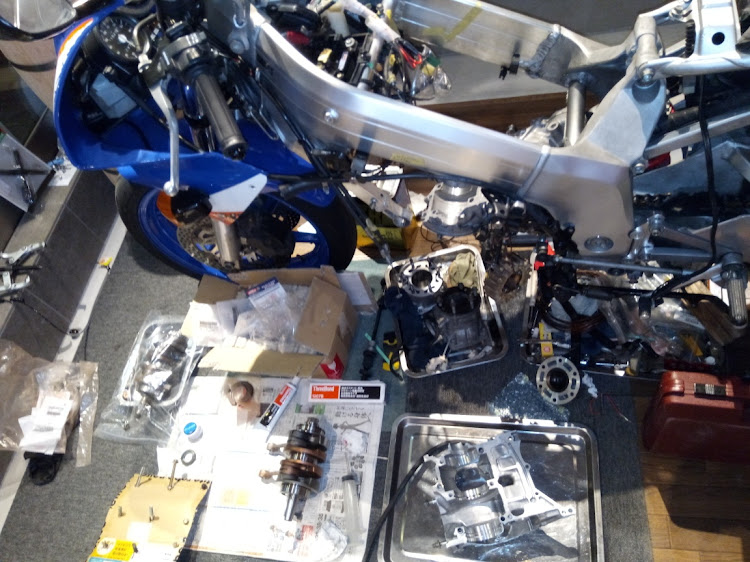 Hamaoさんが投稿したNSR250Rに関するカスタム事例の投稿画像1枚目