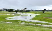 The Royal Durban Golf Club was closed on Monday after the course became water-logged.