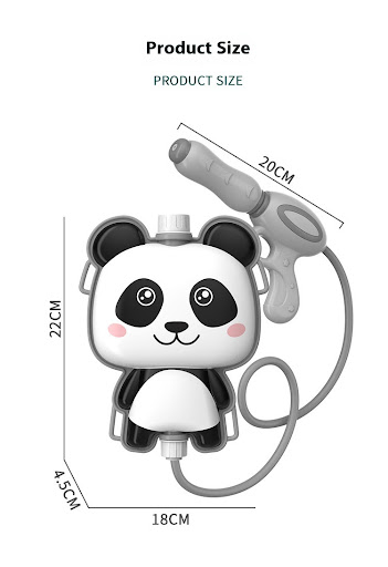 Title 8, Childrens Pull-out Backpack Water Gun Toy Outd...