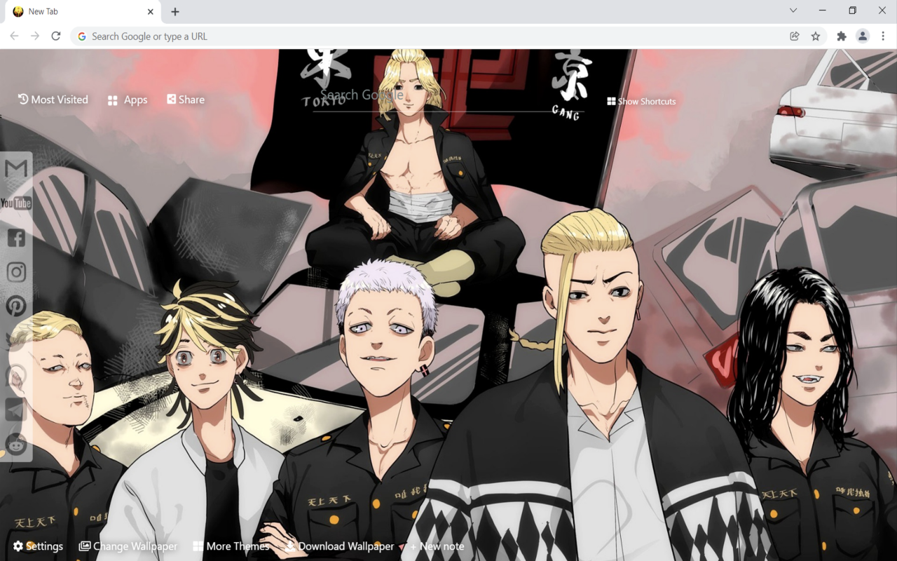 Tokyo Revengers Wallpaper HD New Tab Preview image 3