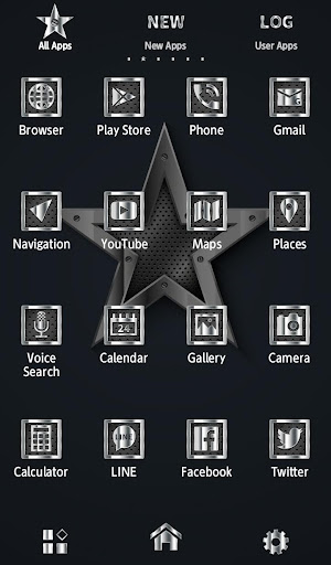 Metallic Star Wallpaper 1.0.0 Windows u7528 3