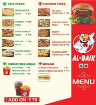Al - Baik menu 2
