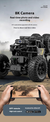 Title 2, Alloy Remote Control Off-road Vehicle, Four-whe...