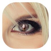 Eye Photo Frames, Girl's Eye Lens Photo Editor  Icon