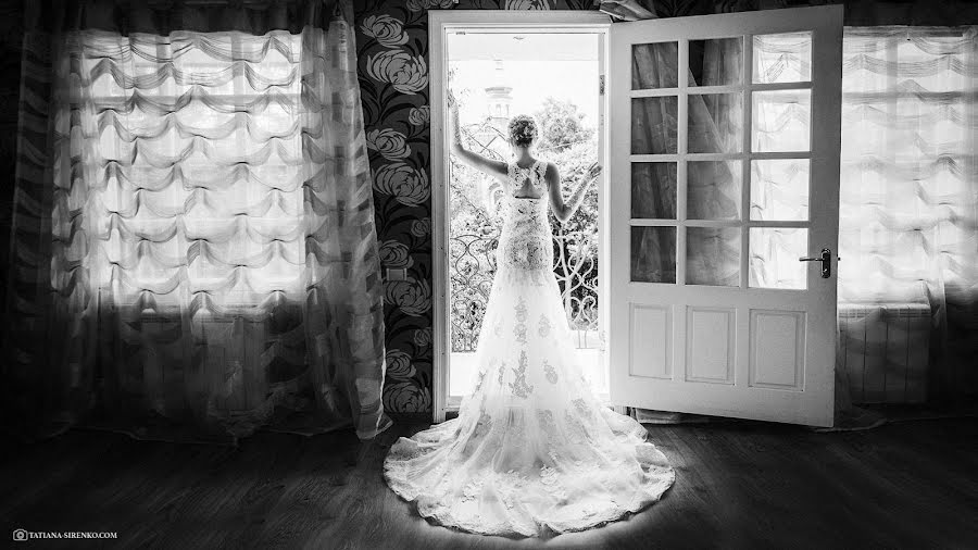 Fotógrafo de casamento Tatyana Sirenko (tatianasirenko). Foto de 6 de dezembro 2016