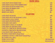 RK Dum Biryani menu 1