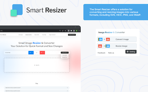 Smart Image Resizer and Converter