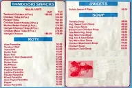 Parmeshwar Food Corner menu 2