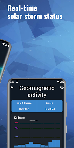Screenshot Space Weather App