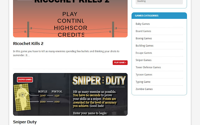 Zombie Games screenshot