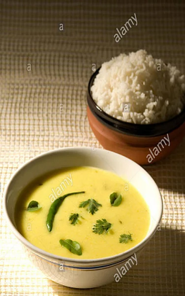 Plain Kadhi + Rice + Raita Combo