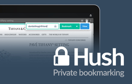 Hush - private bookmarking small promo image