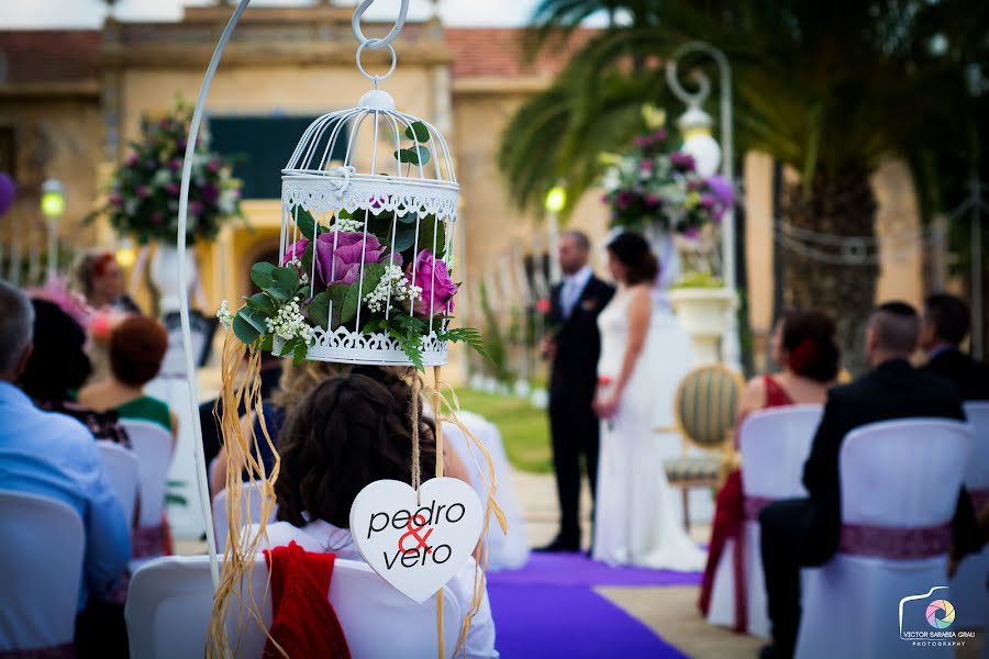 Wedding photographer Víctor Sarabia Grau (victorsarabia). Photo of 9 July 2017