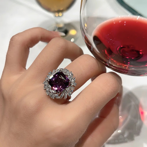 Title 3, Colorful Gemstone Ring for Women, Perfect Insta...