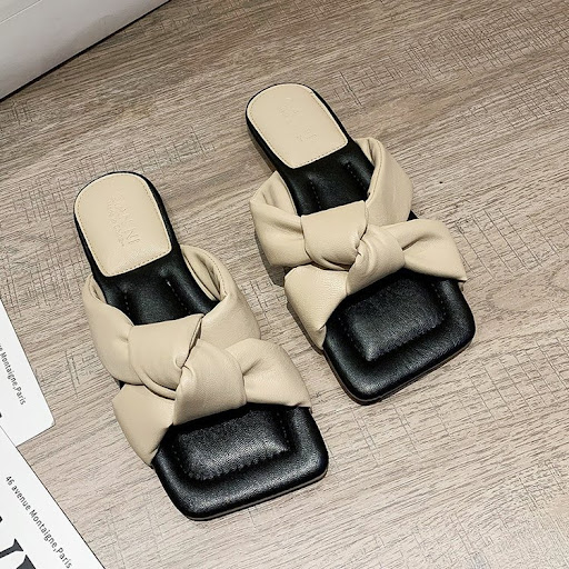 Title 8, Fashion Twisted Slippers for ultimate comfort a...