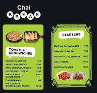 Chai Break menu 5