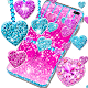 2020 Glitter hearts live wallpaper Download on Windows