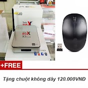 [Free] Smart Box Telebox X3 Plus + Chuột Không Dây Cao Cấp